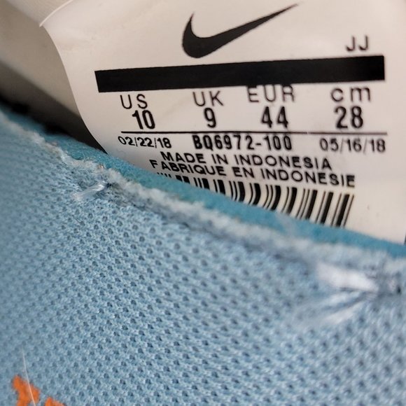 Nike EXP-X14 QS Men's White Emerald Rise BQ6972-100 US Size 10 - Picture 8 of 8